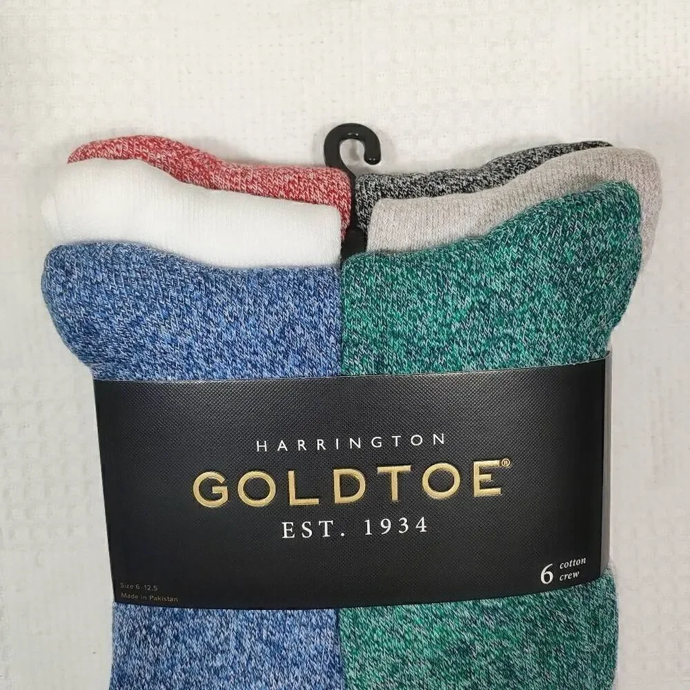 Harrington Gold Toe Crew Socks -E